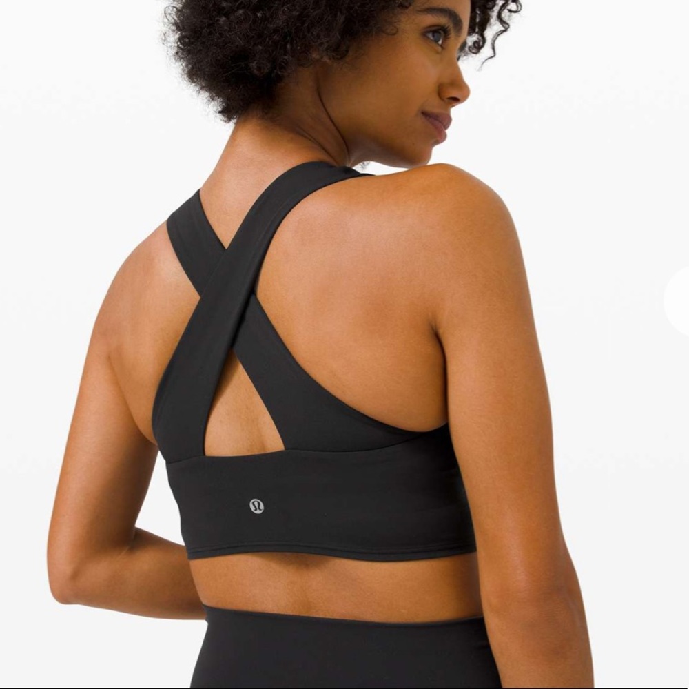 Lululemon Forward Fold Bra in black